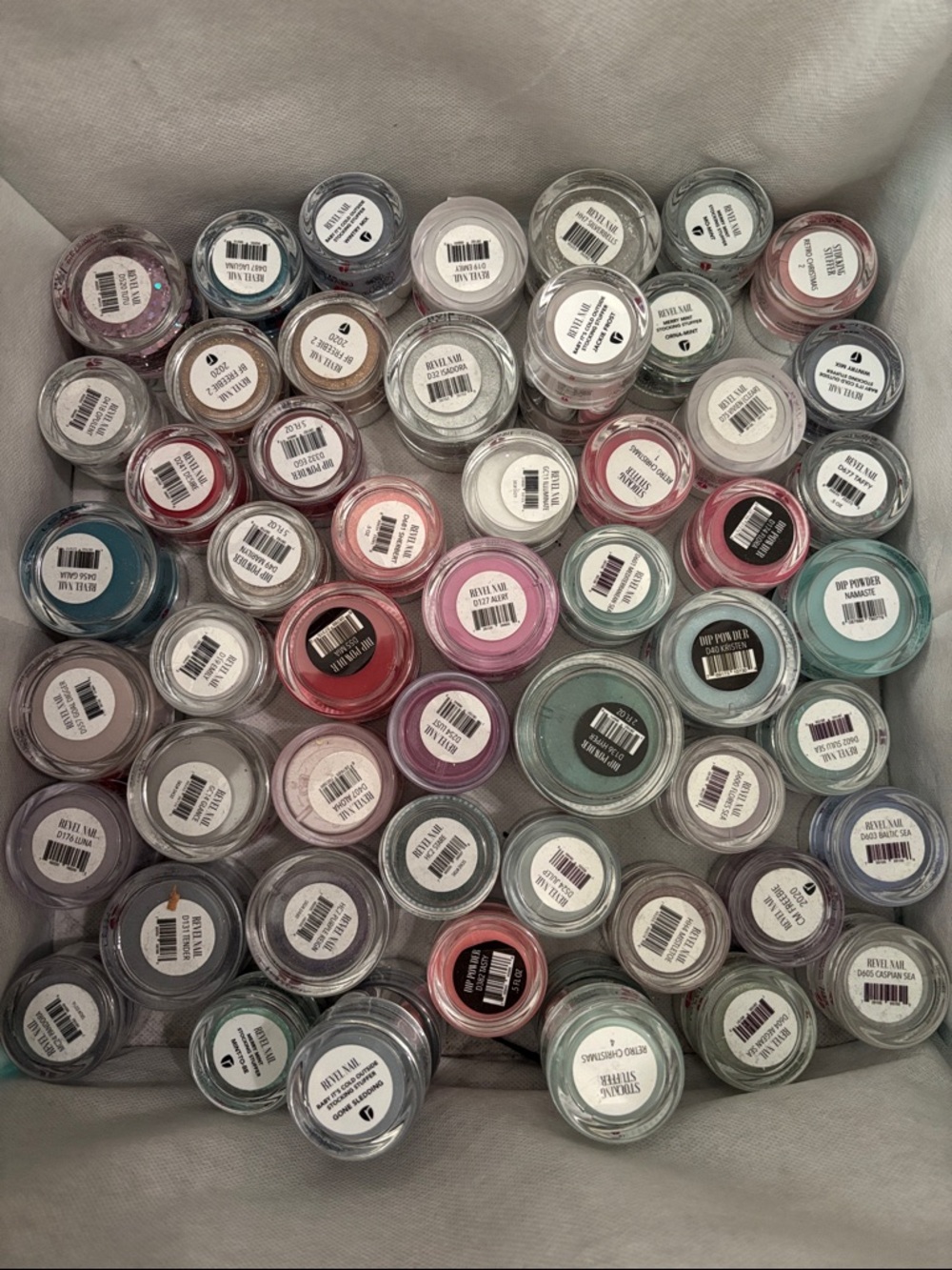 Assorted Revel Nail dip powders, some rare!